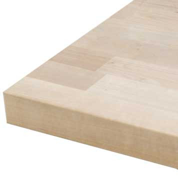 The Baltic Butcher Block 48-in x 24.96-in x 1.75-in Natural