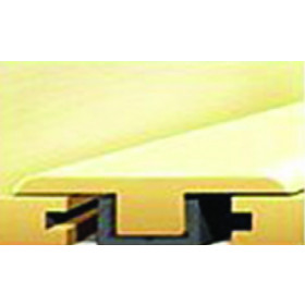 2614-1 Cobblestone Rigid Vinyl Plank T-Mold 7'-8"L x 1.38"W x .47"T